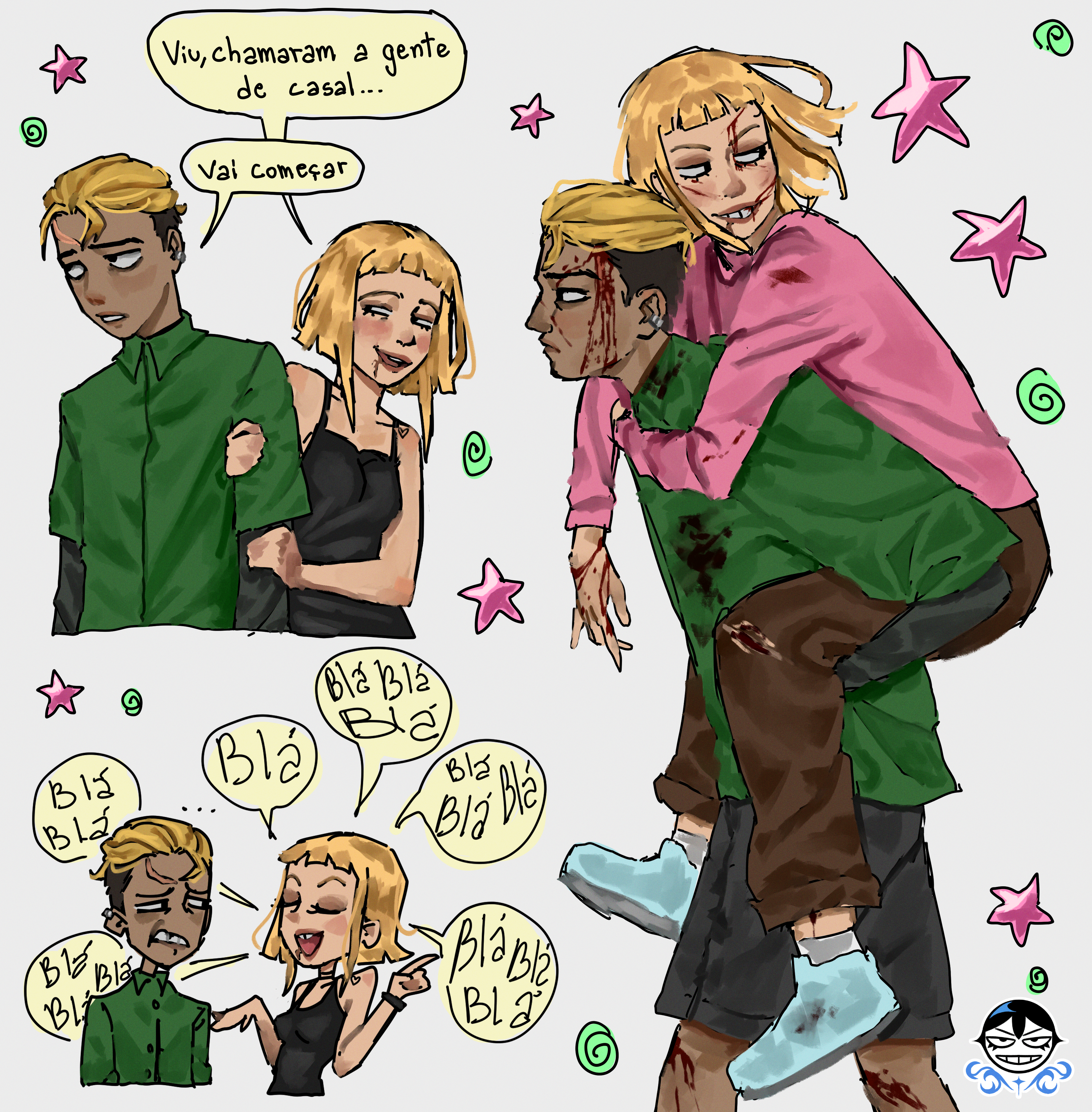 Ilustração de OC 10