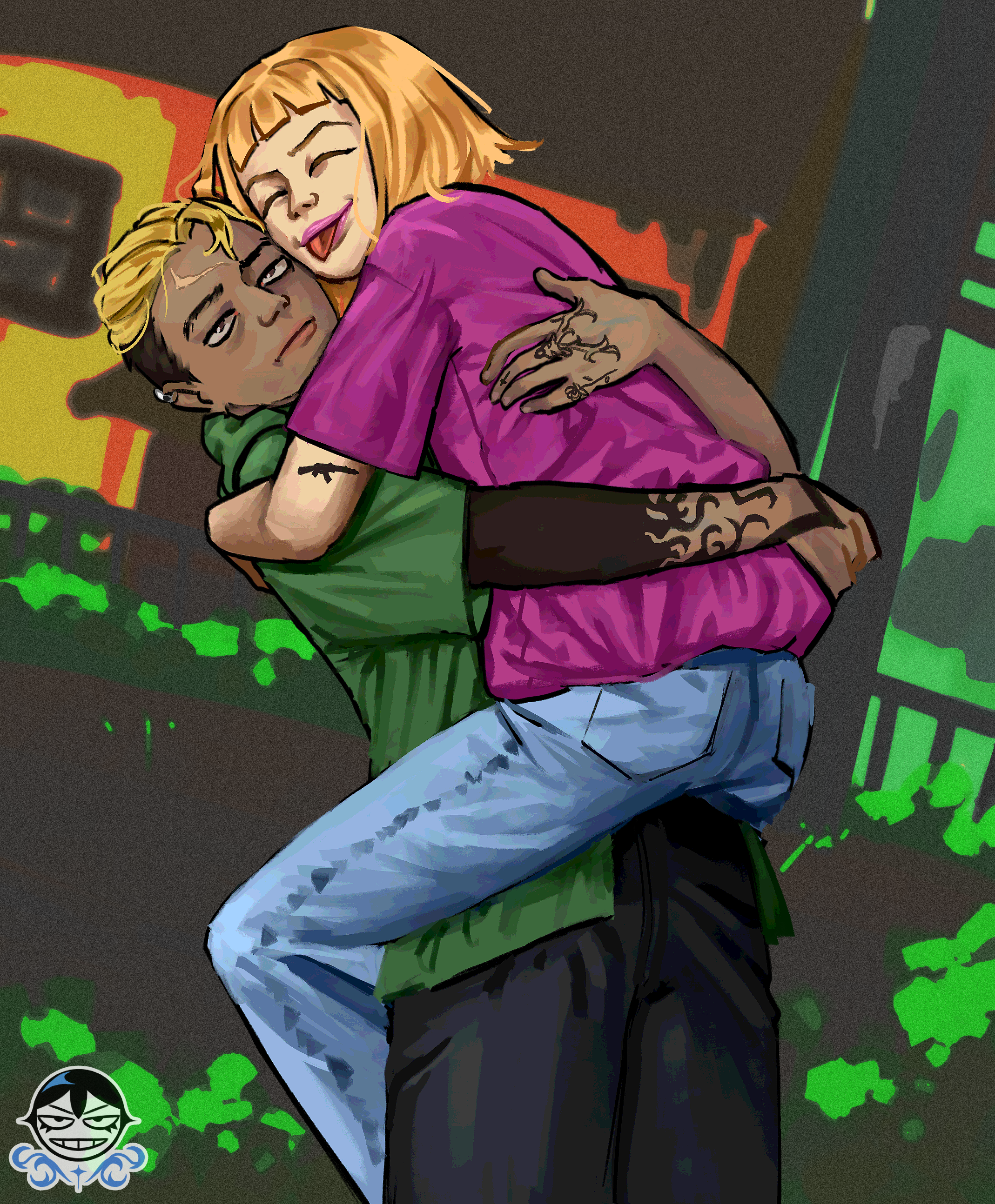 Ilustração de OC 9